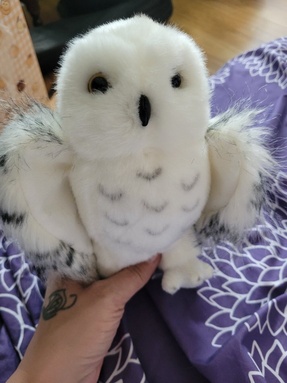 douglas snow owl plush